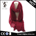 Neues Design der einfachen Farbe Damen Winter Schal